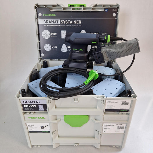 RTS 400 REQ Plus mit Schleifmittelsystainer